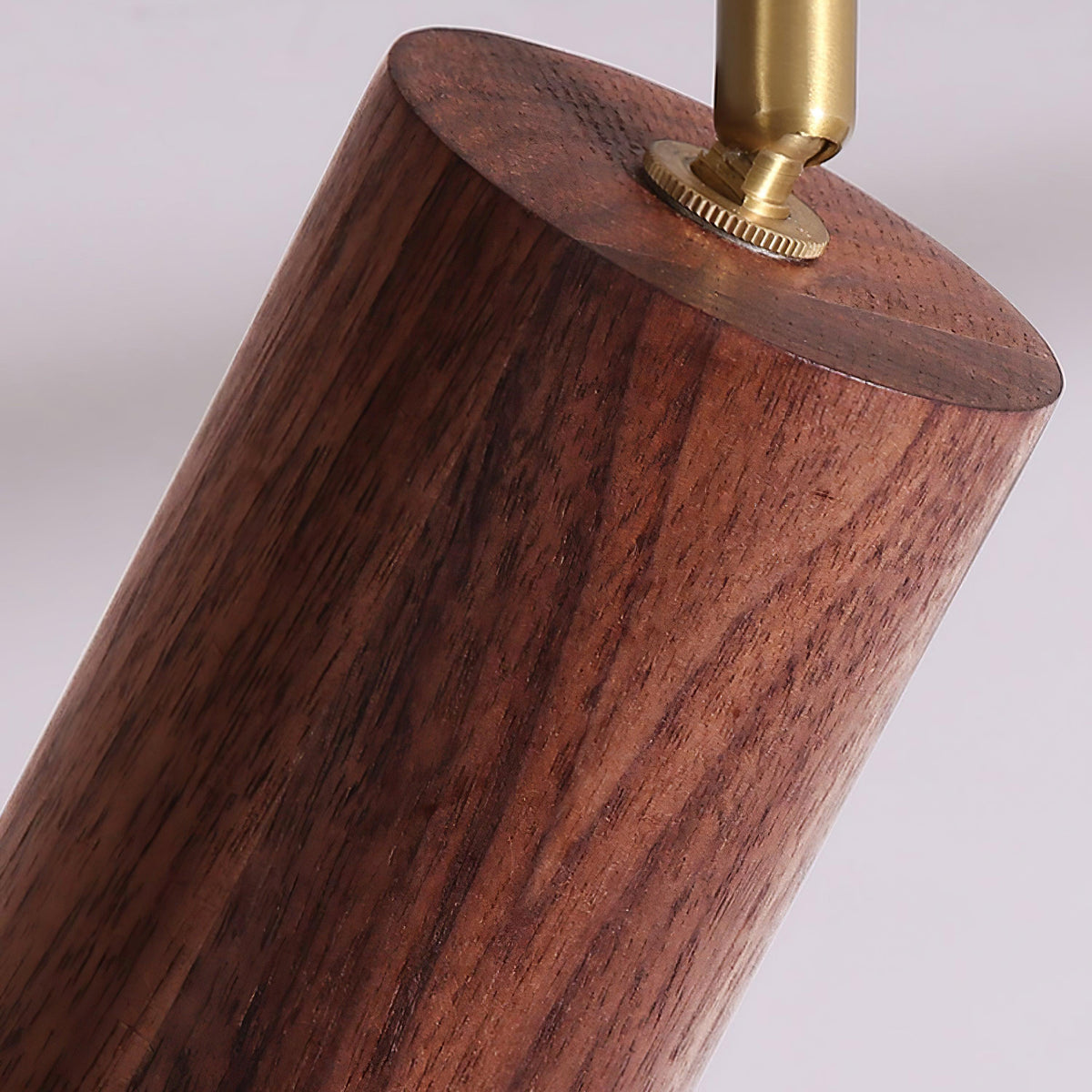 Elvarena Lámpara de riel LED de madera