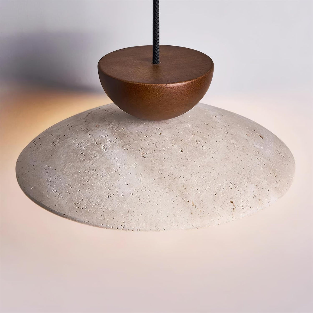 Ritta Lámparas Colgantes Modernas de Travertino Natural