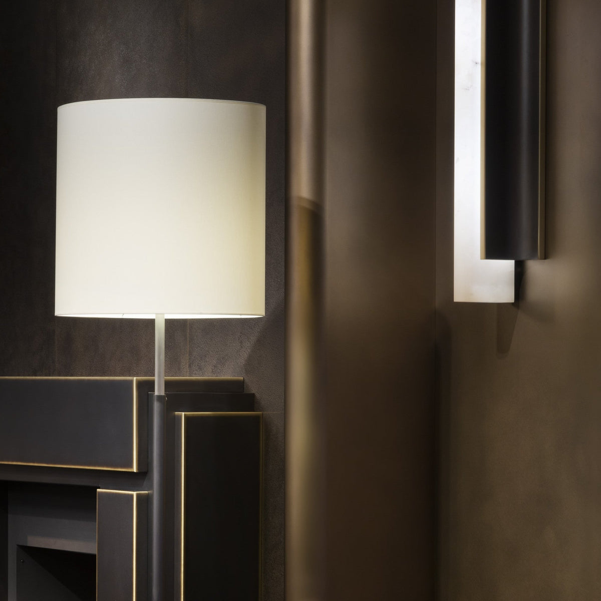 Elsilisra Aplique de pared Alabastro Moderno Minimalista