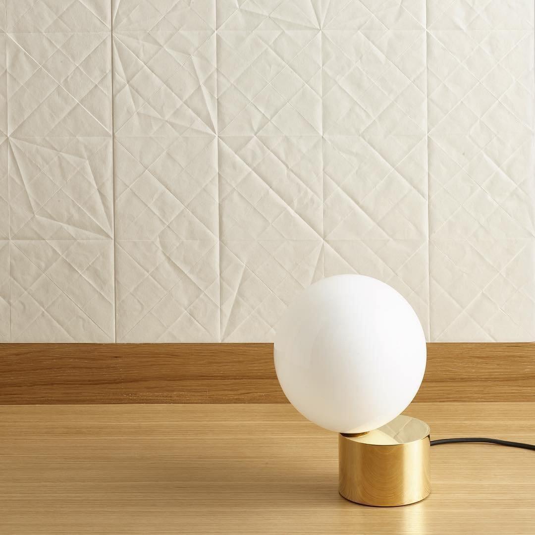 Eiraella lámpara de mesa de vidrio industrial