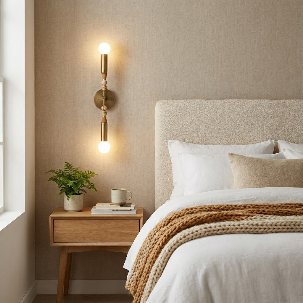 Toam aplique de pared doble