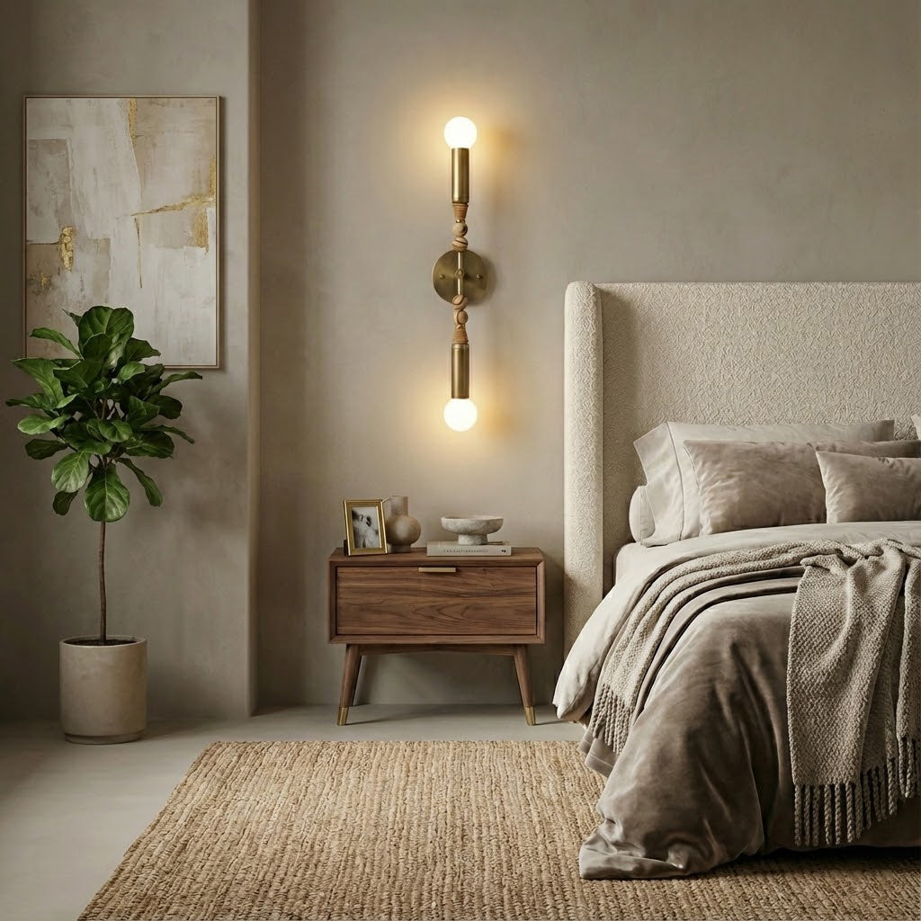 Toam aplique de pared doble