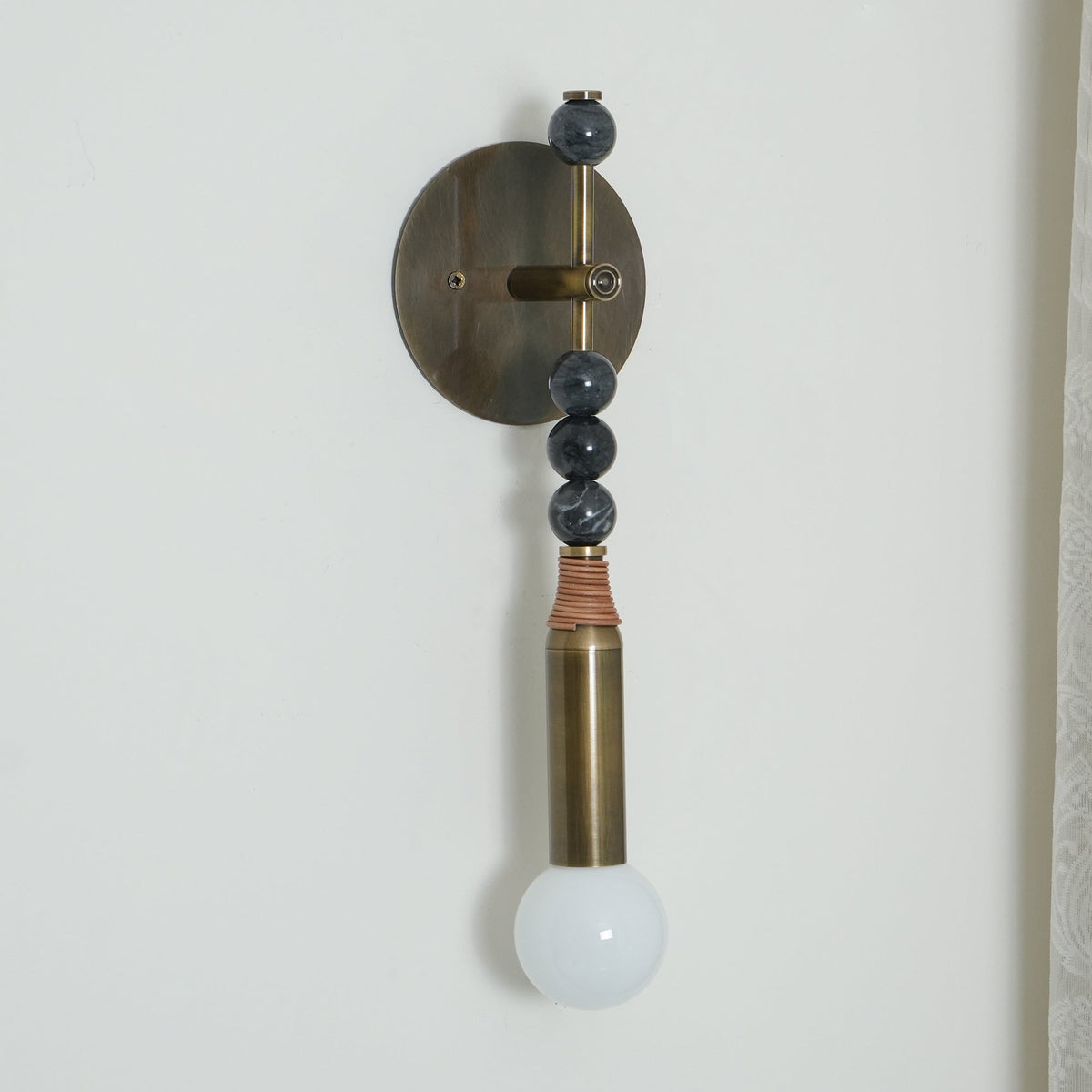 Roma Vintage Wall Lamp Marble
