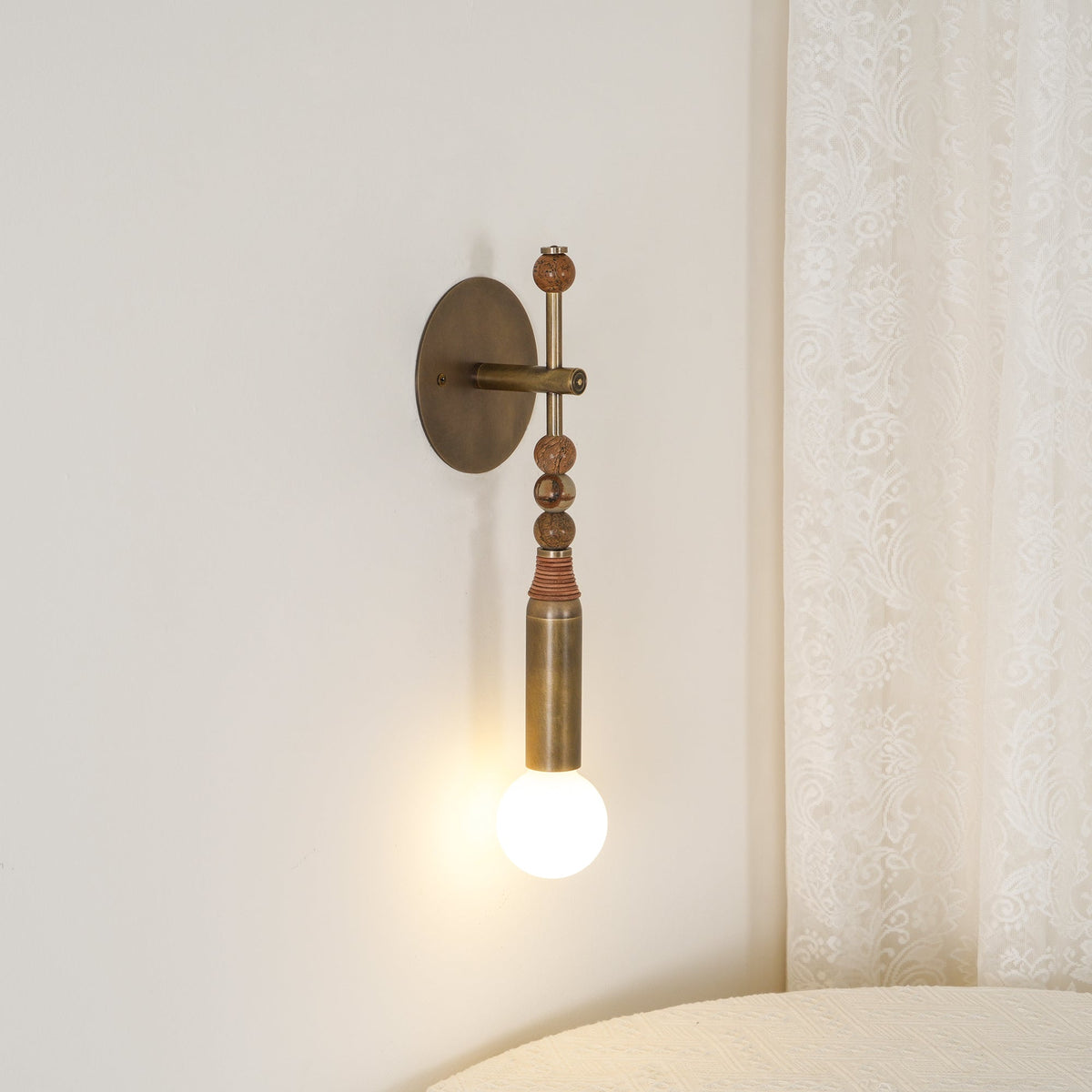 Roma Vintage Wall Lamp Marble