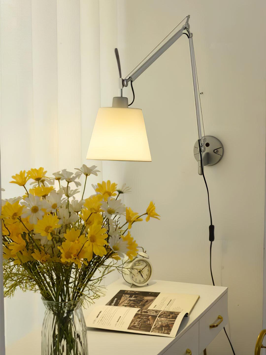 Elvinir aplique de pared Rocker diseño moderno en tejido