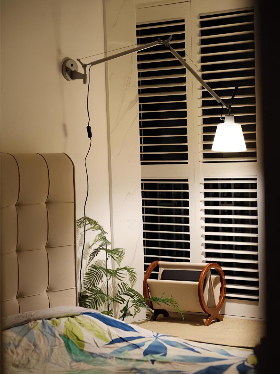 Elvinir aplique de pared Rocker diseño moderno en tejido