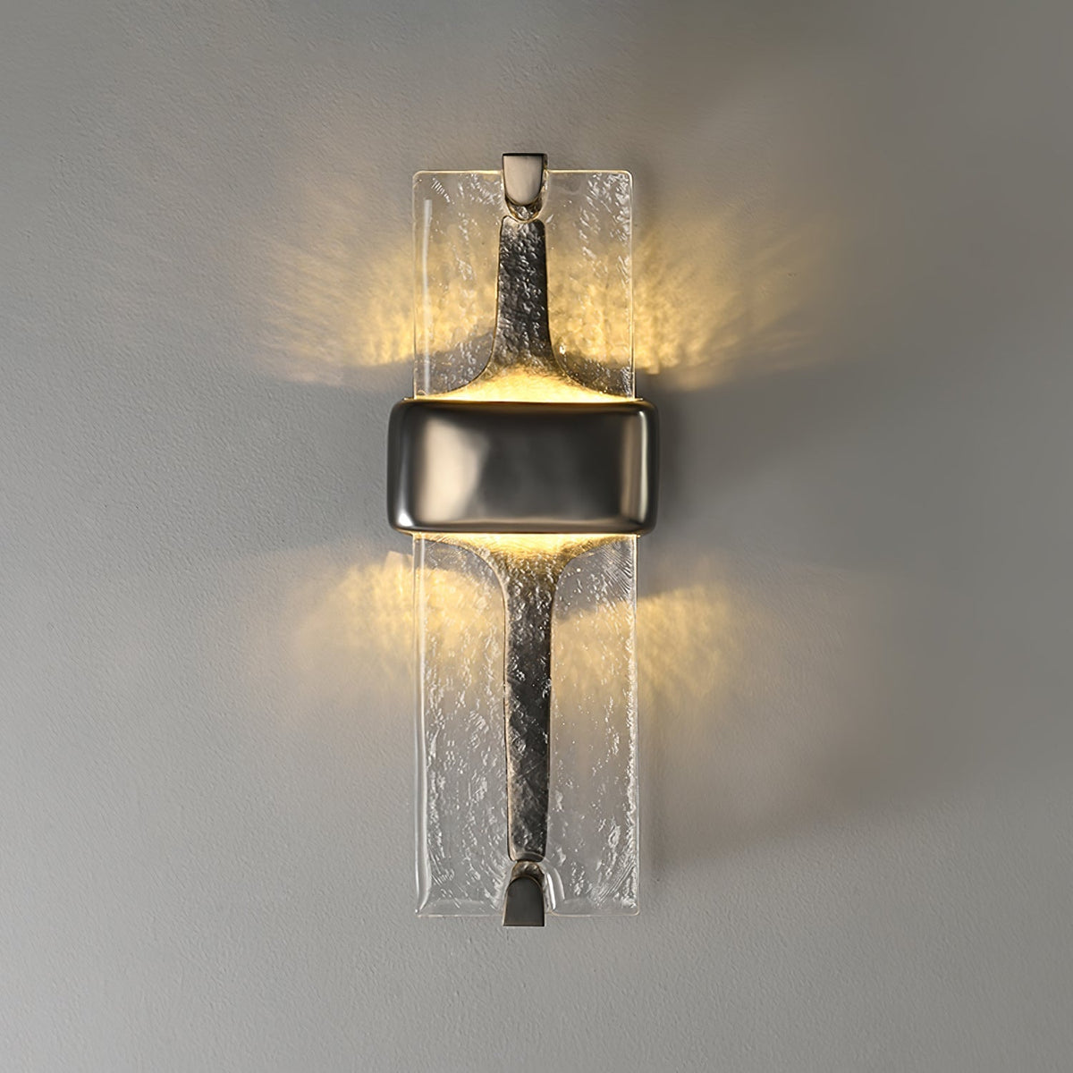 Ilmara aplique de pared de vidrio nórdico premium
