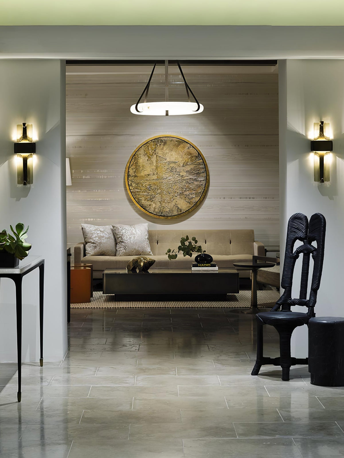 Ilmara aplique de pared de vidrio nórdico premium