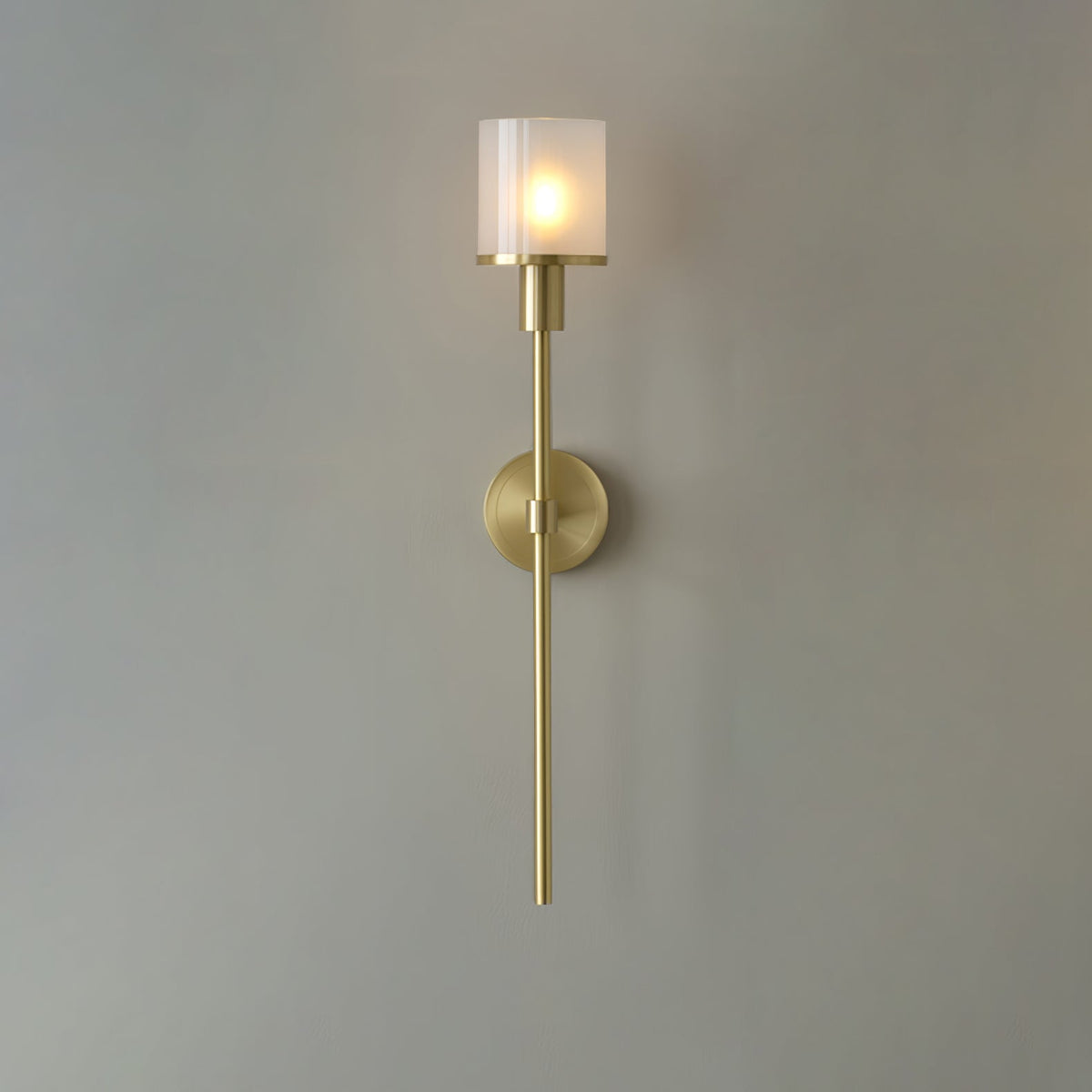 Mycara Aplique de pared Alabastro Nórdico Clásico