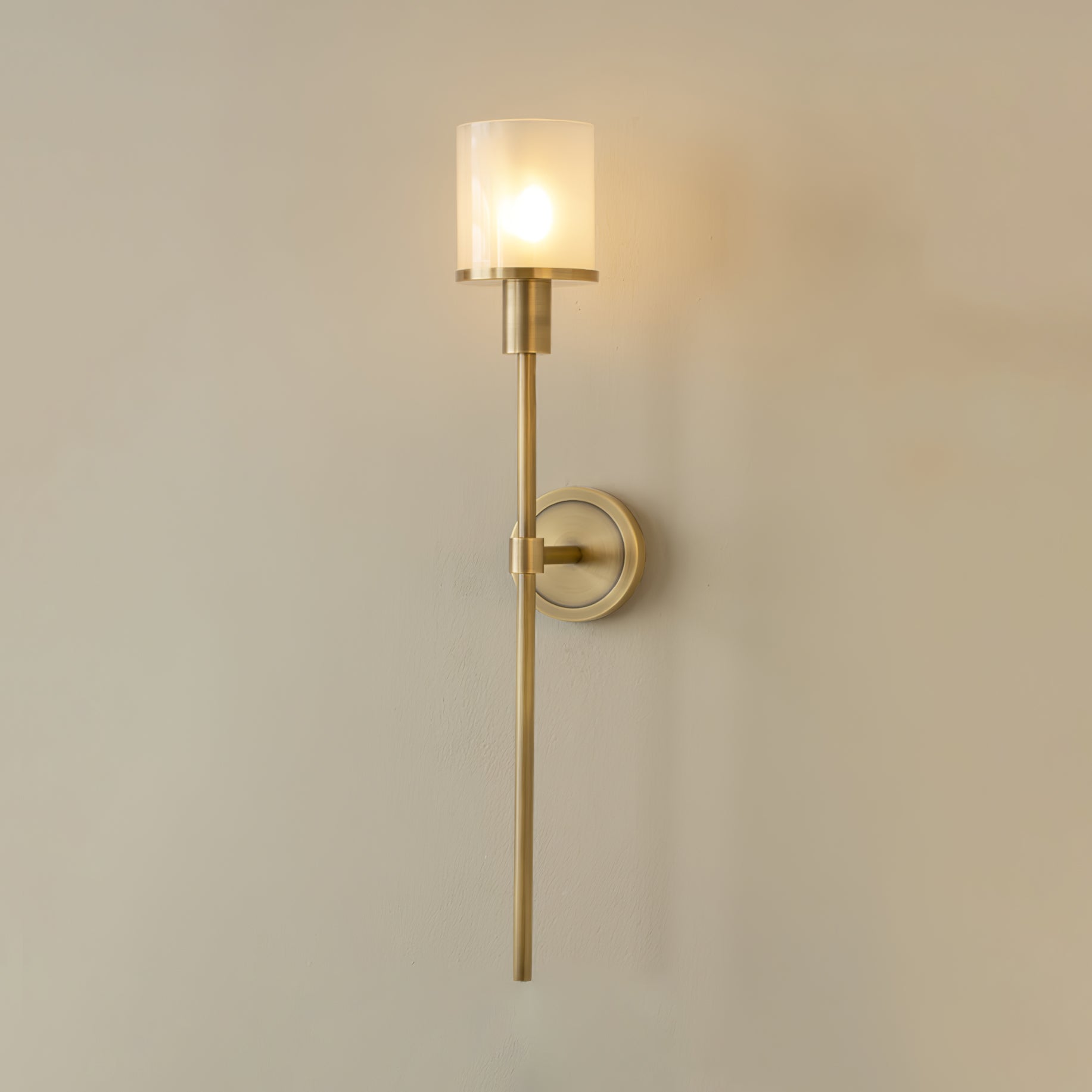 Mycara Aplique de pared Alabastro Nórdico Clásico