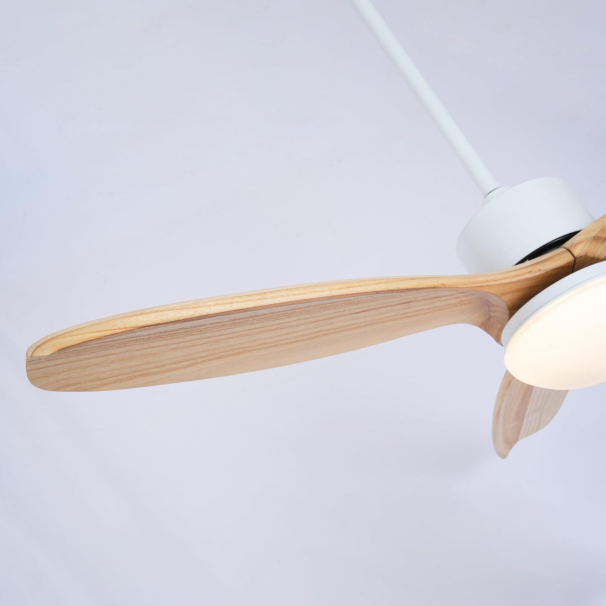 Norirora ventilador de techo con luz elegancia Natural