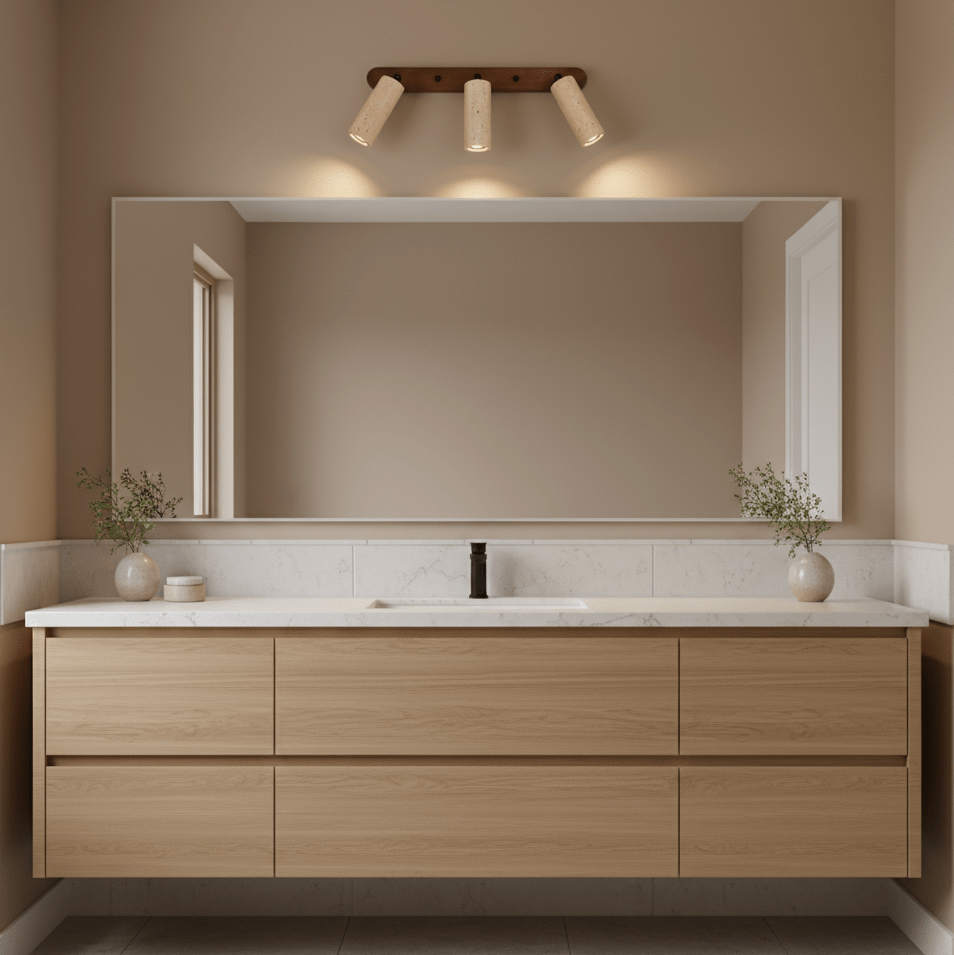 Sereise aplique de pared travertino