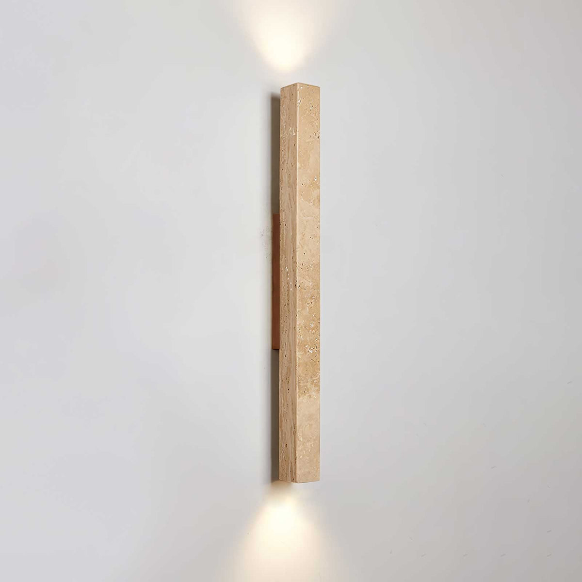 Noriira aplique de pared minimalista en travertino