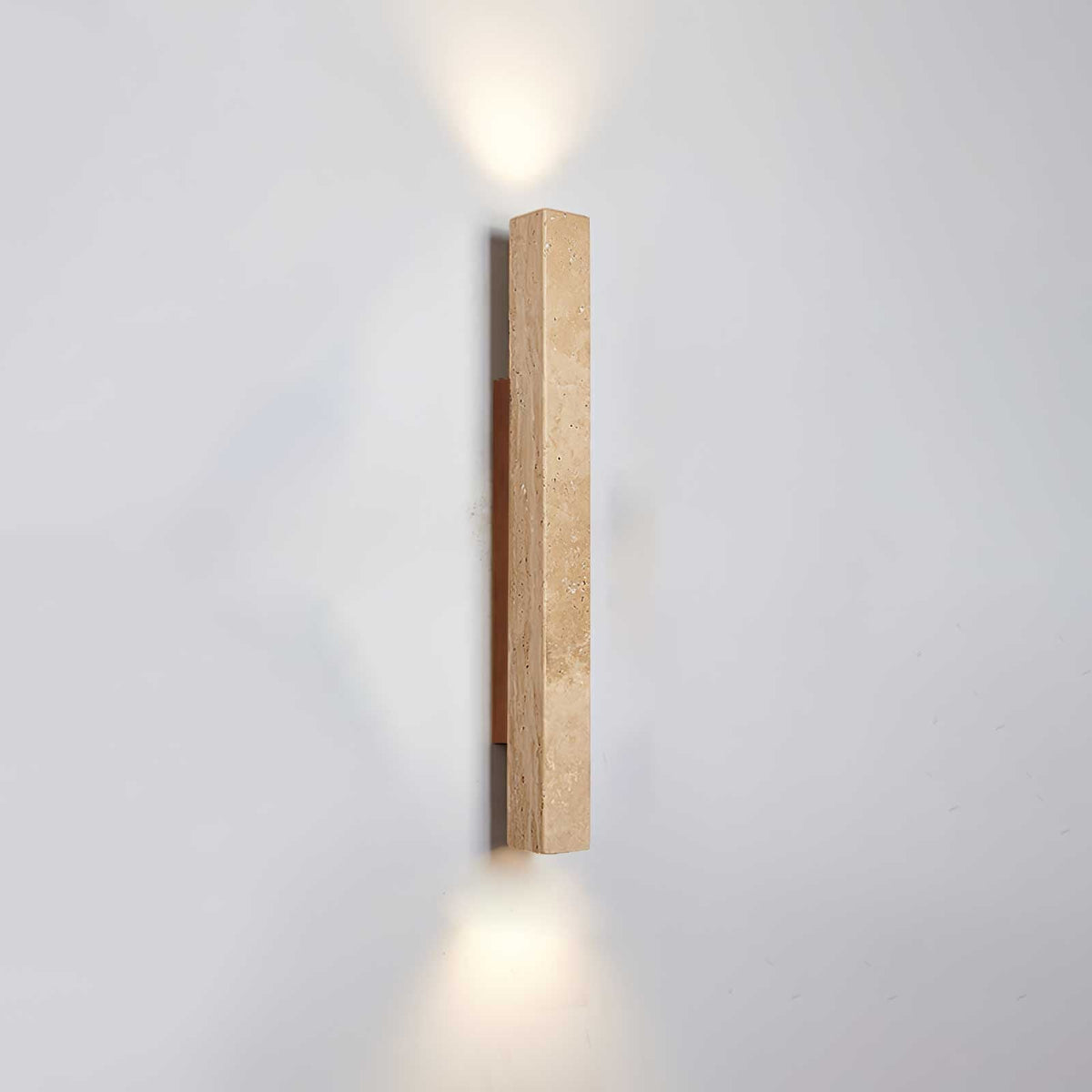 Noriira aplique de pared minimalista en travertino