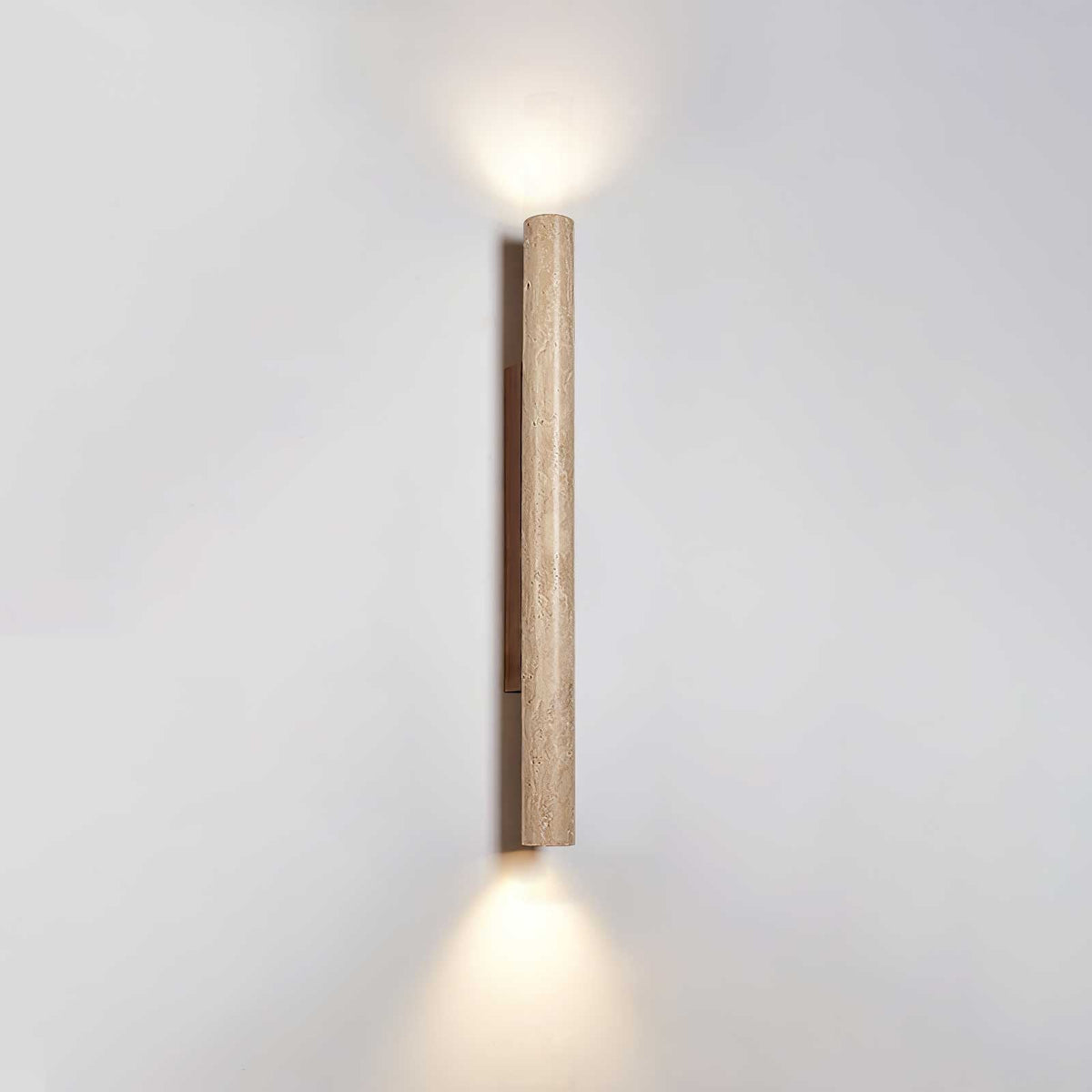 Noriira aplique de pared minimalista en travertino