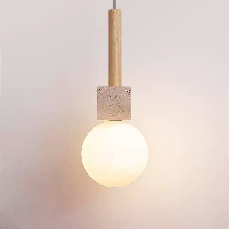 Noranora Terra Cube lámpara colgante de globo