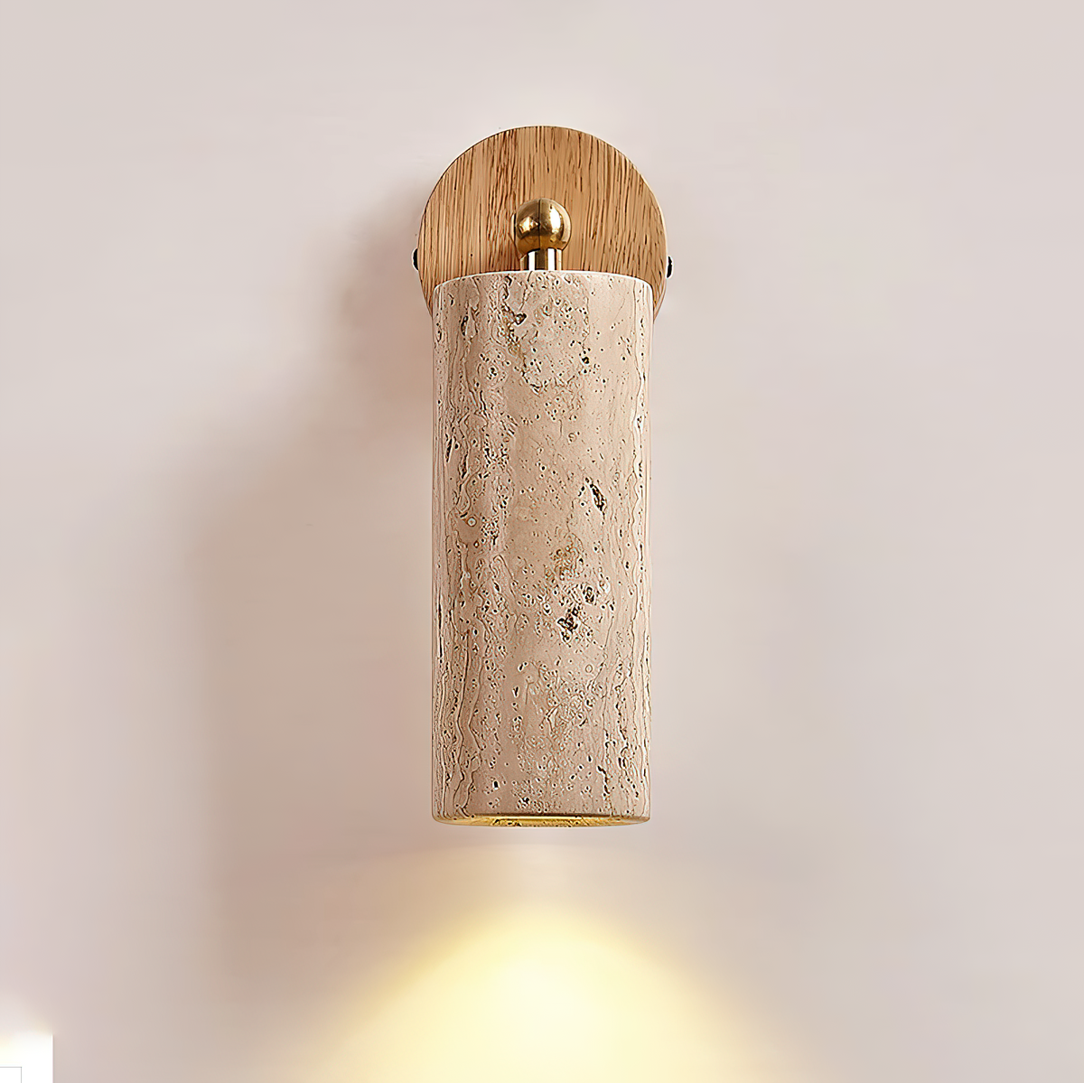 Seralella aplique de pared travertino