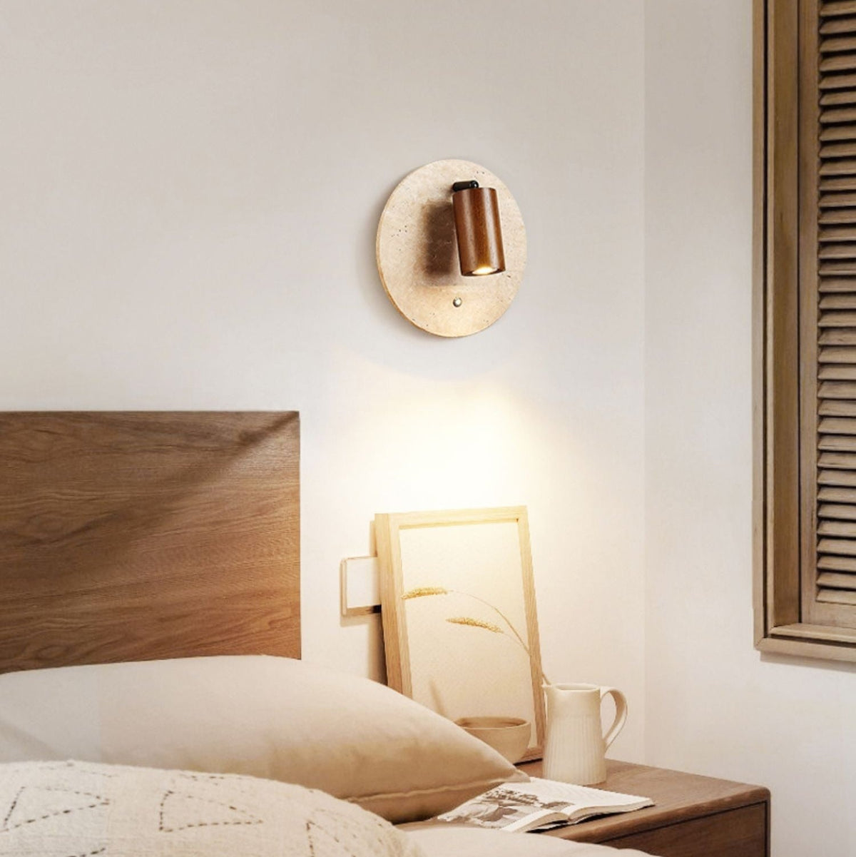 Vantorel travertino aplique de pared