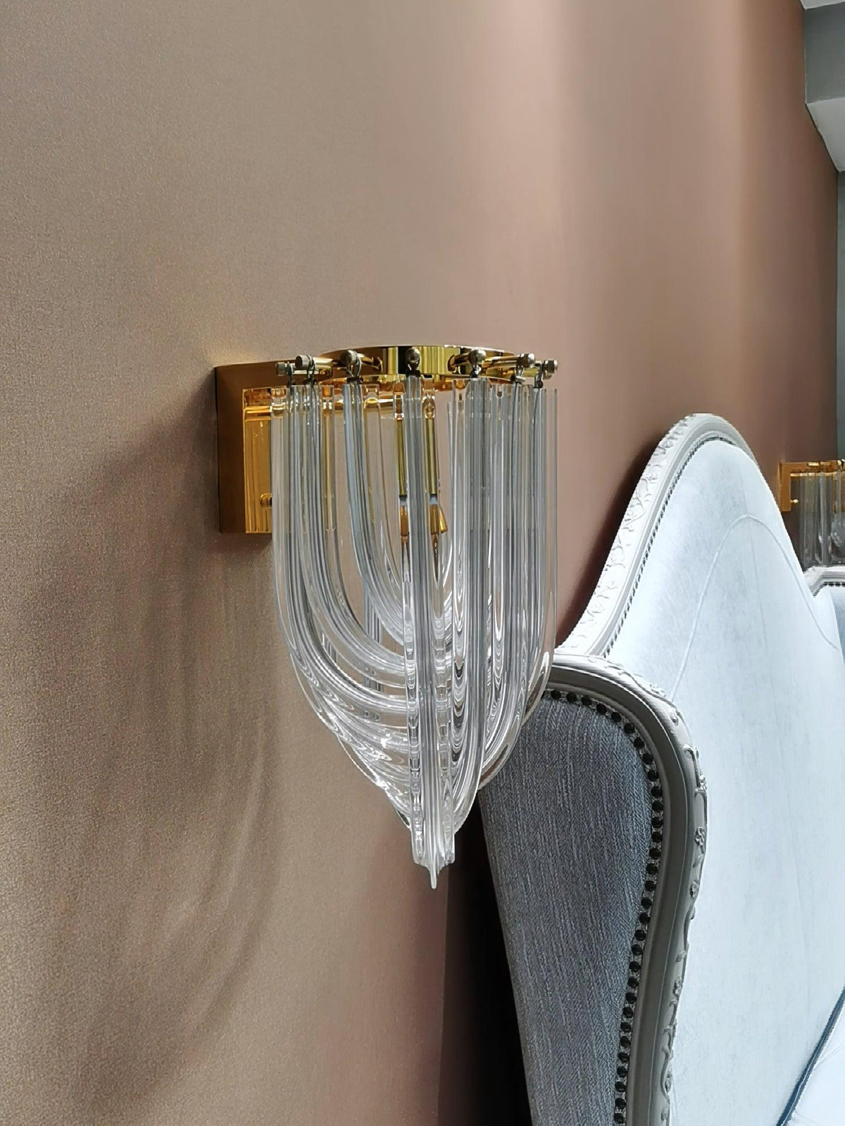 Aurelix aplique de pared Trevi de vidrio