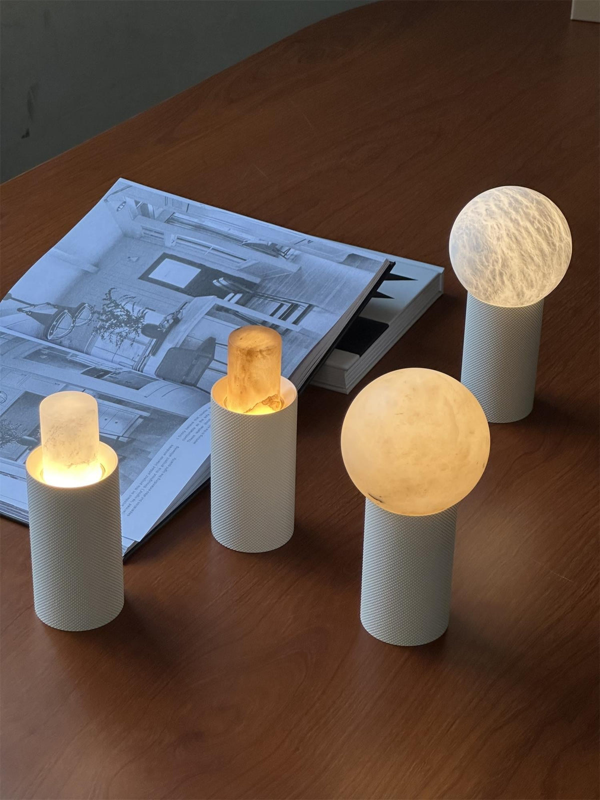 Elaorine lámpara de mesa con batería integrada