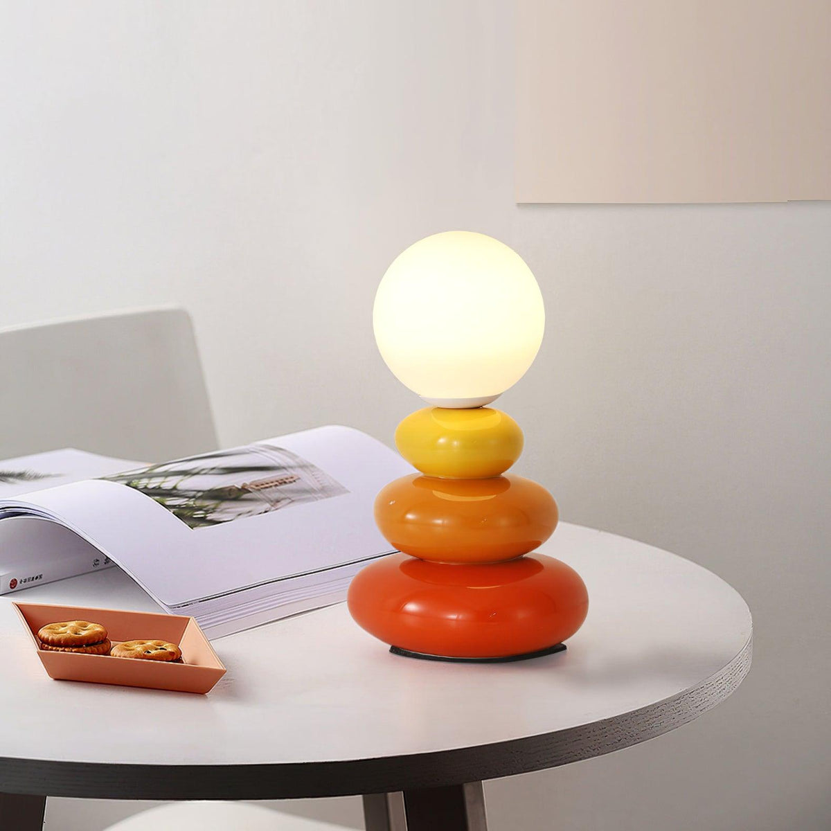 Devenu cerámica de estilo lúdico lámpara de mesa
