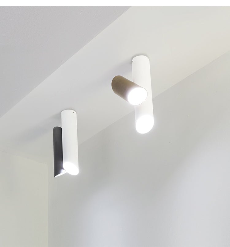 Teu lámpara de techo moderna minimalista tubular
