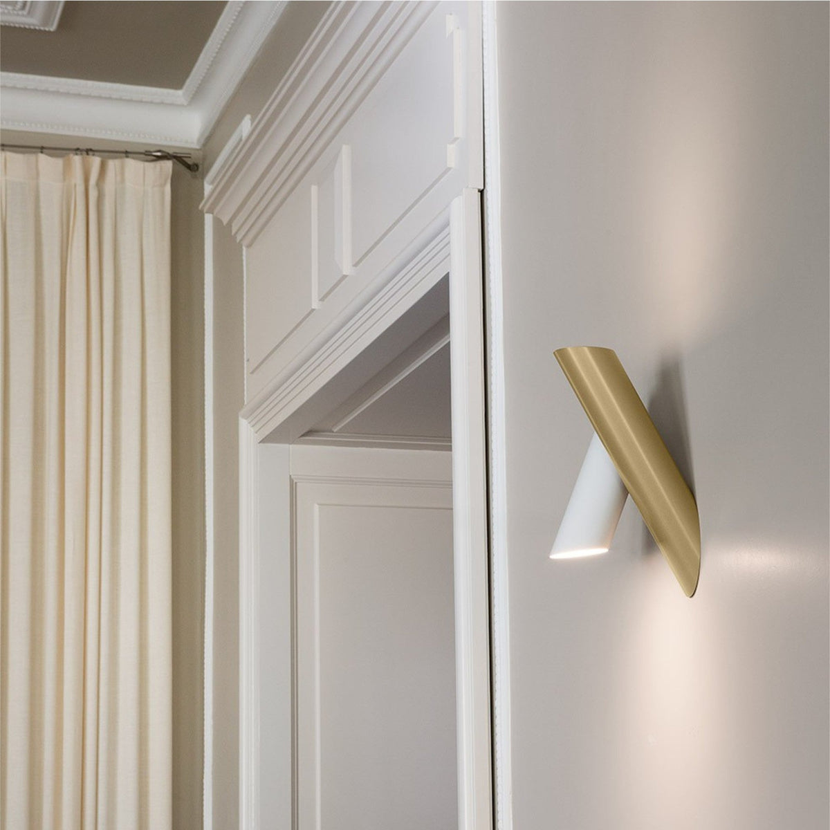 Perylis aplique de pared moderno minimalista tubular