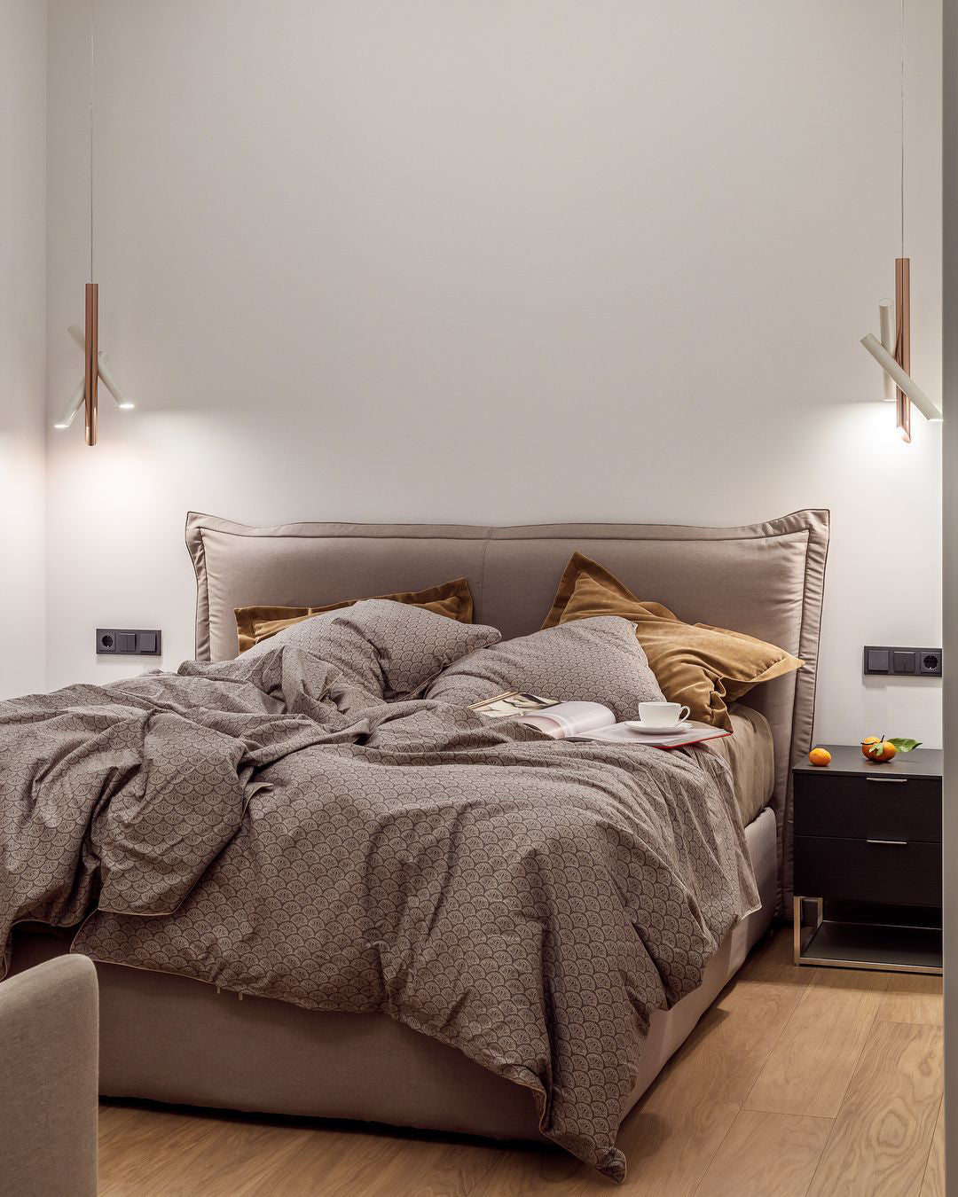 Erixon lámpara colgante de tubos de aluminio minimalista