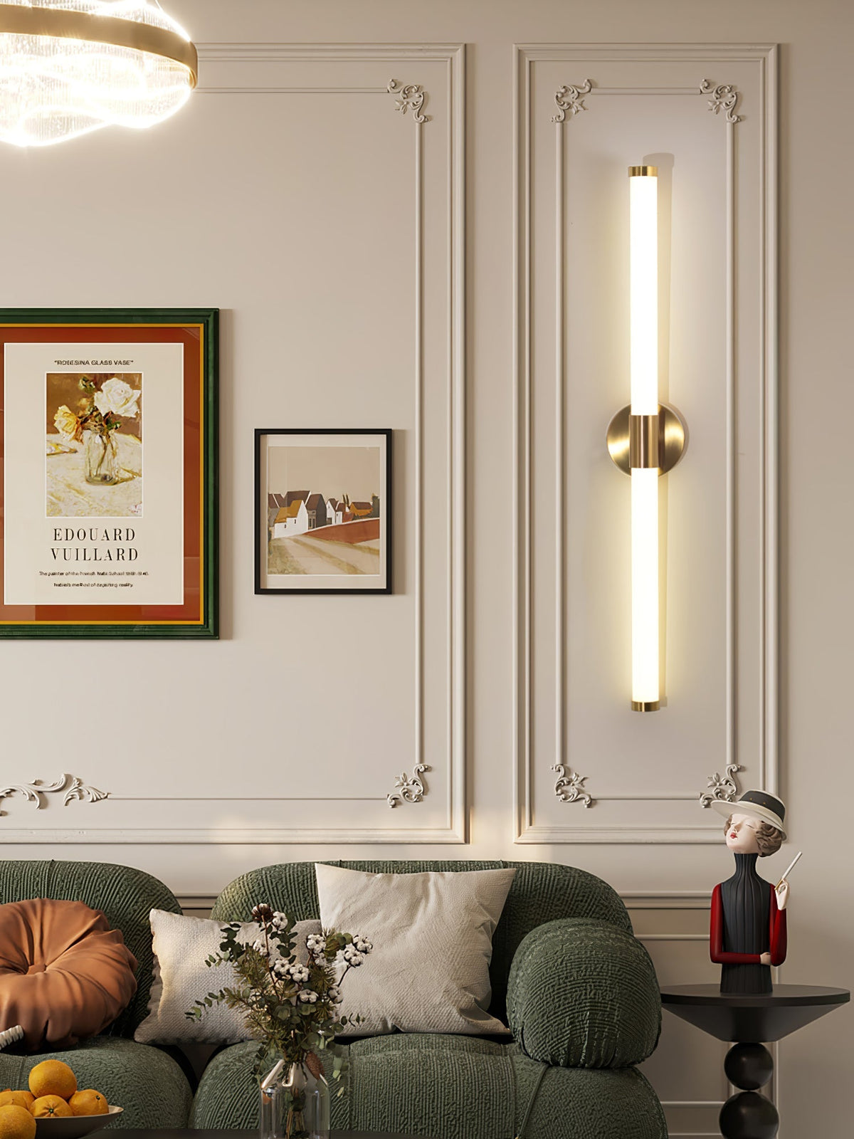 Cecarir Art tubo lineal LED aplique de pared