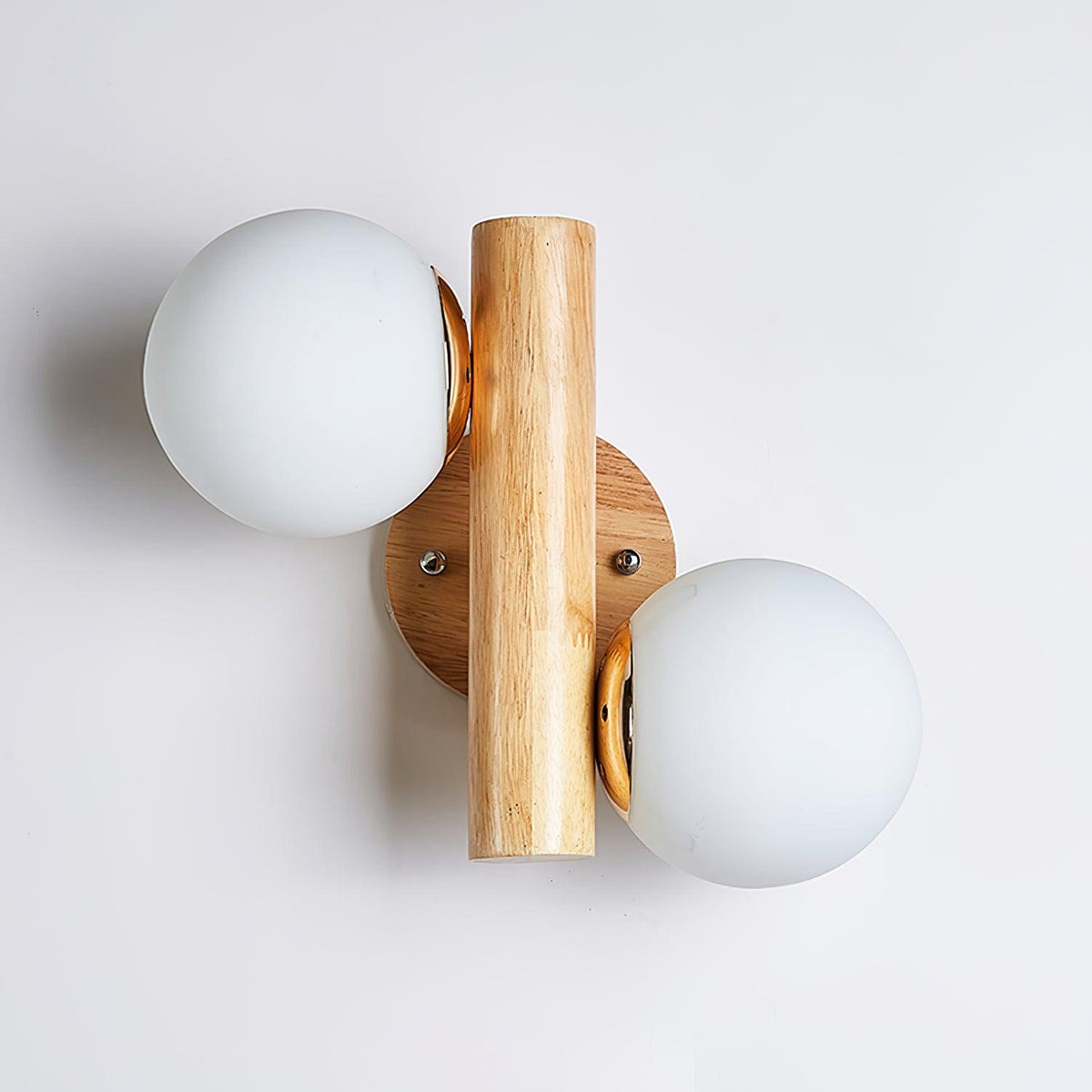Fioran aplique de pared de madera estilo escandinavo