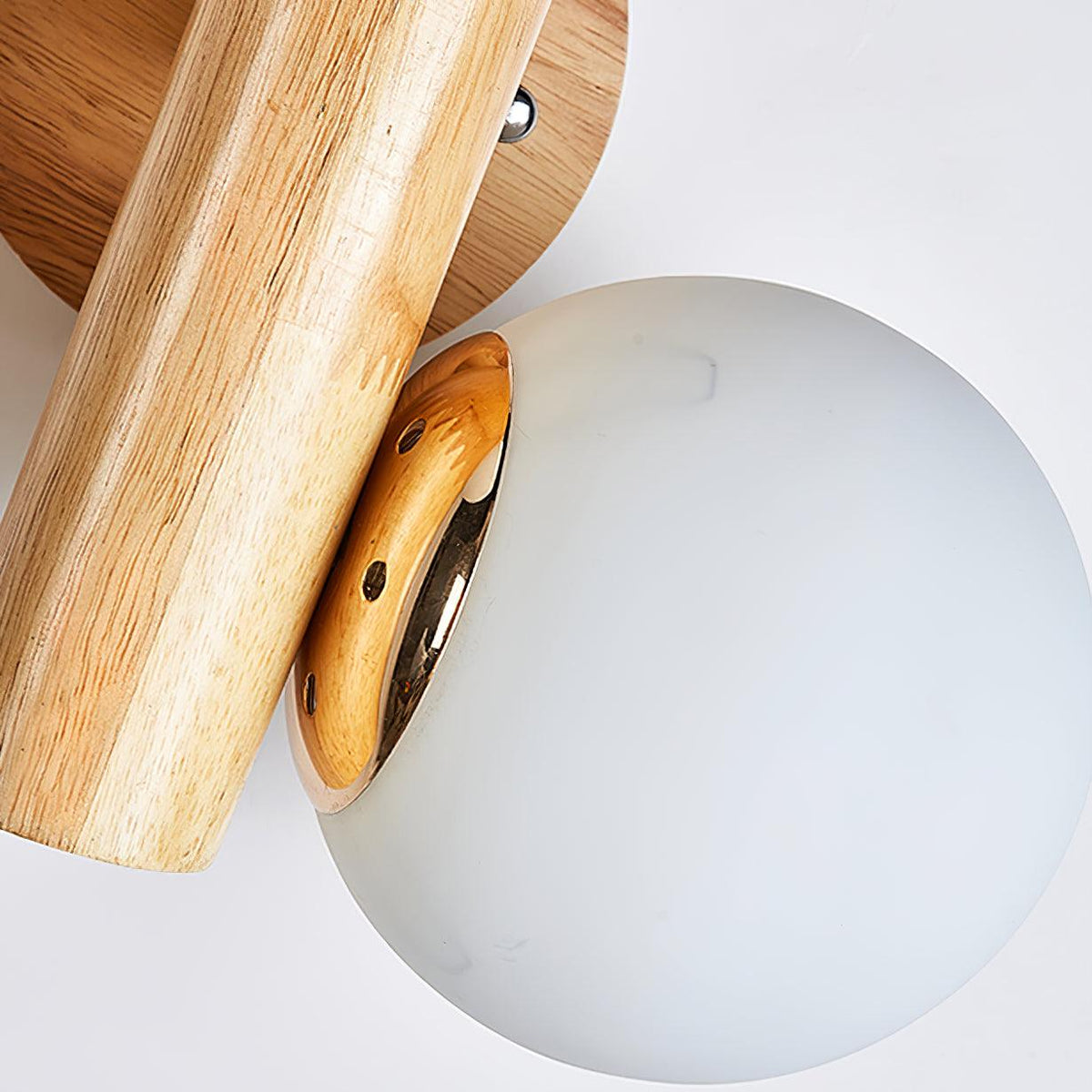 Fioran aplique de pared de madera estilo escandinavo