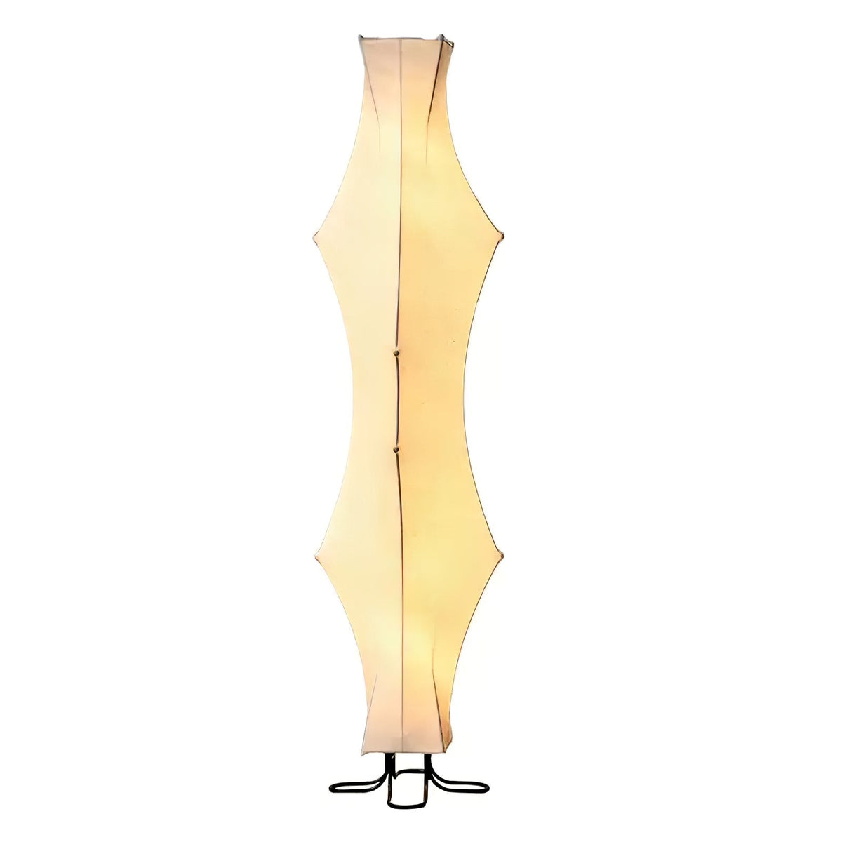 Vela Twist Silk lámpara de pie