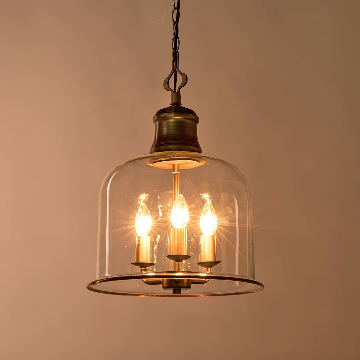 Celaniella lámpara colgante Vintage elegancia de vidrio