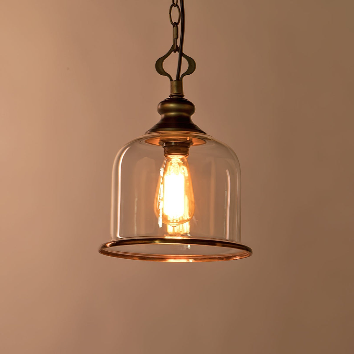 Celaniella lámpara colgante Vintage elegancia de vidrio