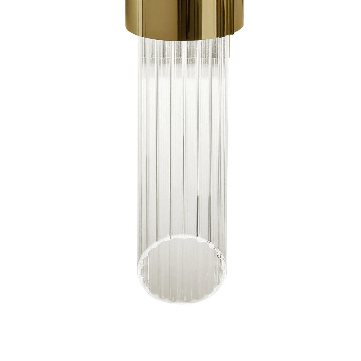 Seluise aplique de pared nórdico pequeño de cristal y metal