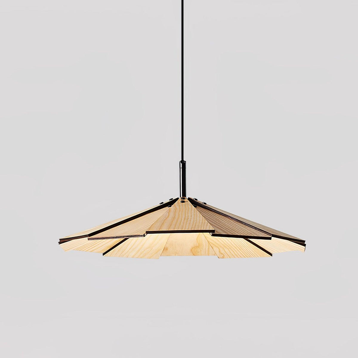 Woodura lámpara colgante de madera Umbrella