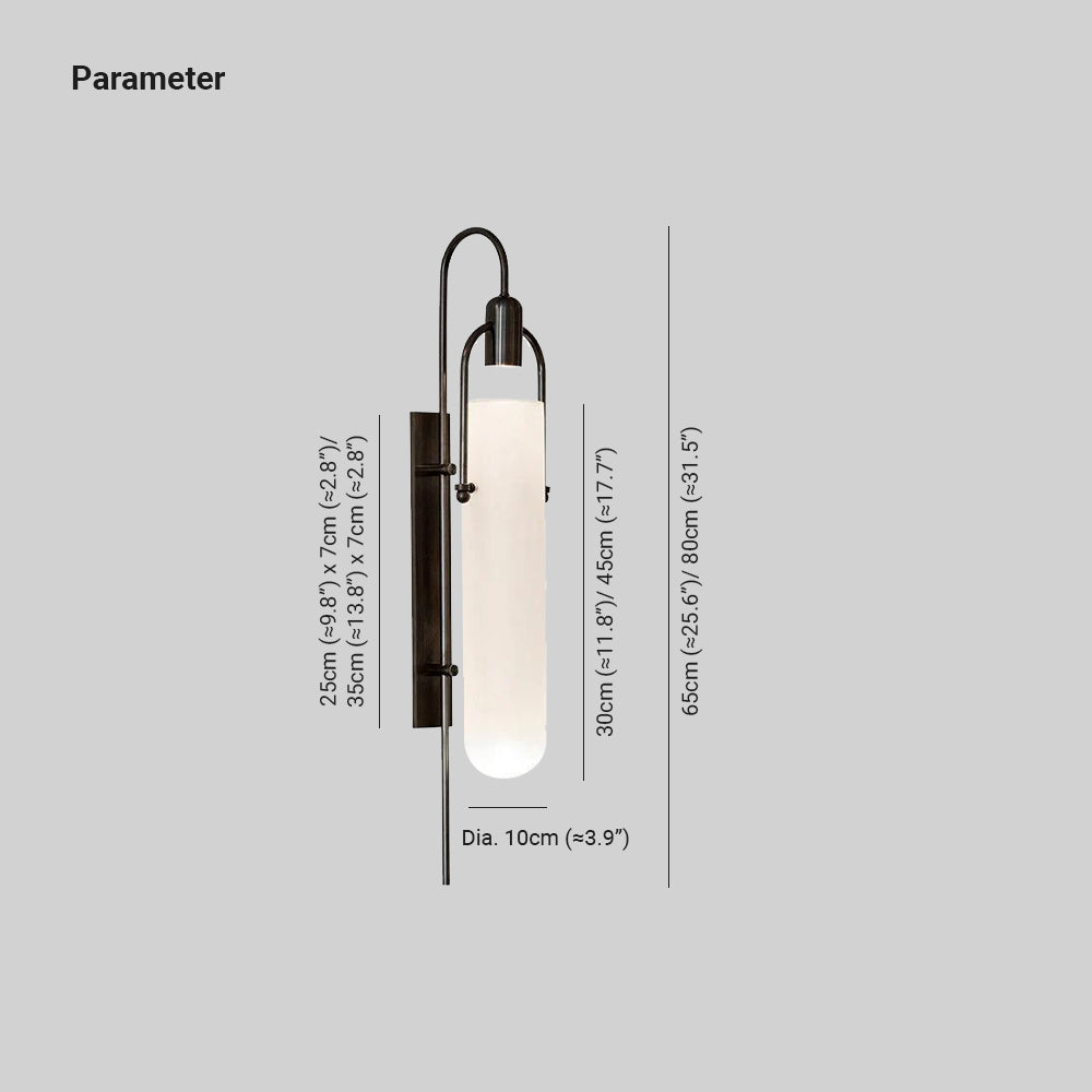 Poseidon Arc Wall Lamp