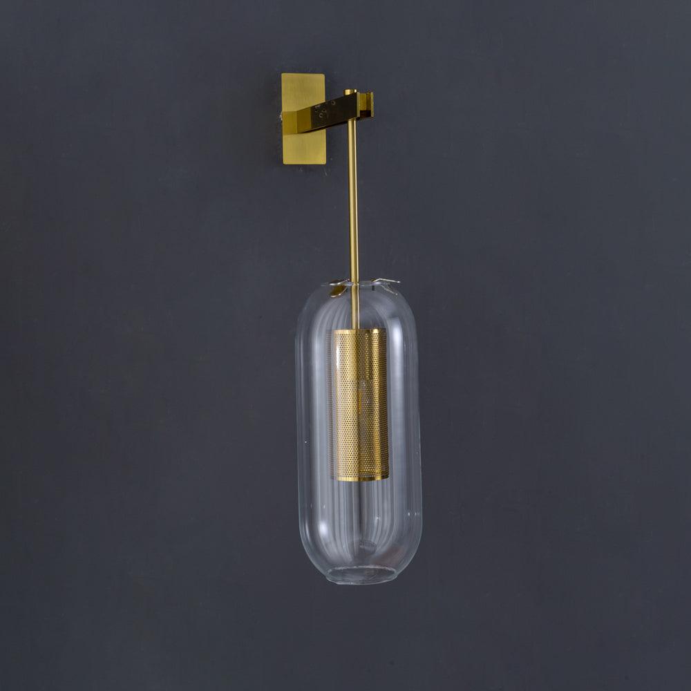 Eirinette aplique de pared Premium con vidrio nórdico