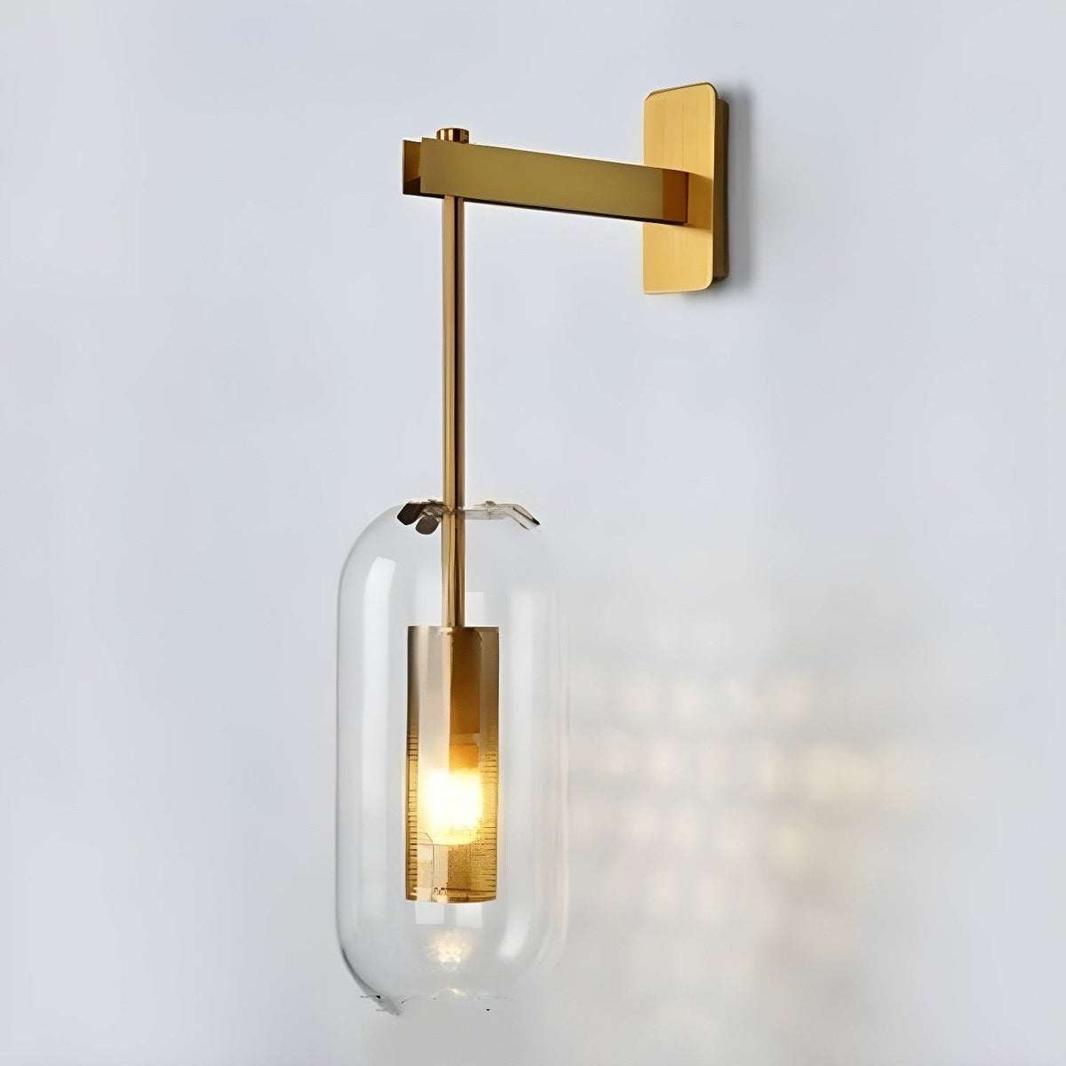 Eirinette aplique de pared Premium con vidrio nórdico
