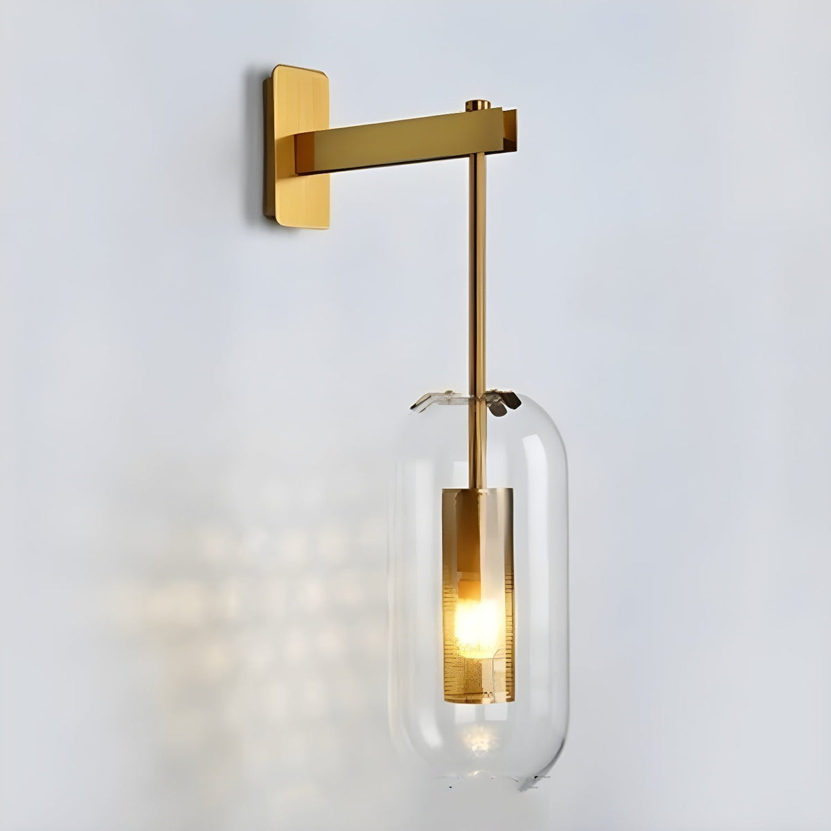 Eirinette aplique de pared Premium con vidrio nórdico