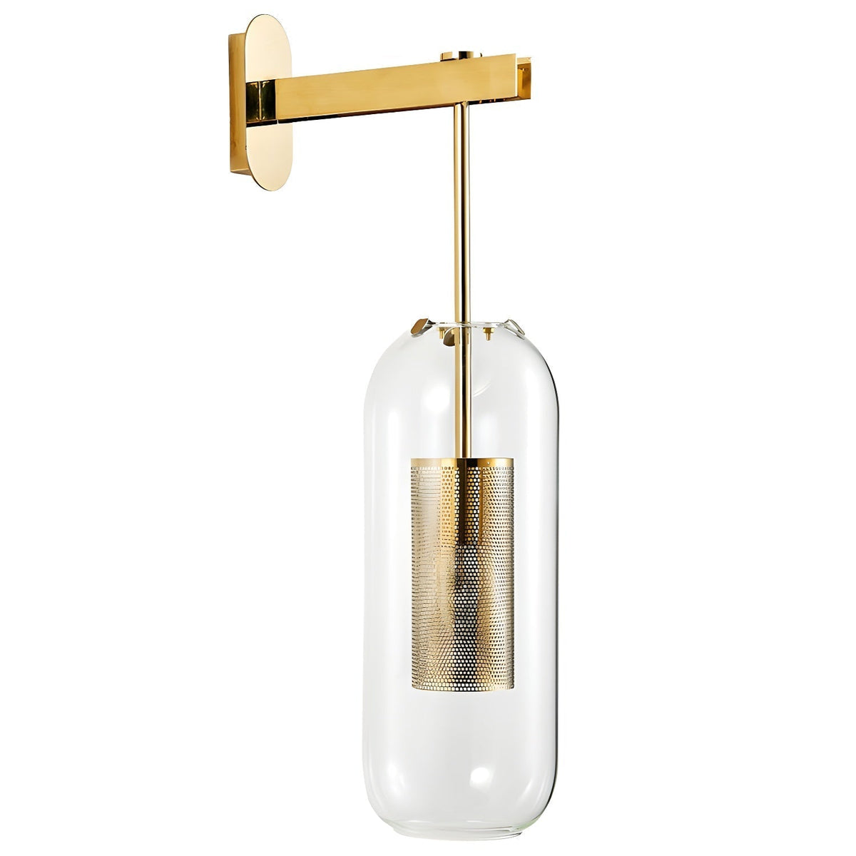 Eirinette aplique de pared Premium con vidrio nórdico