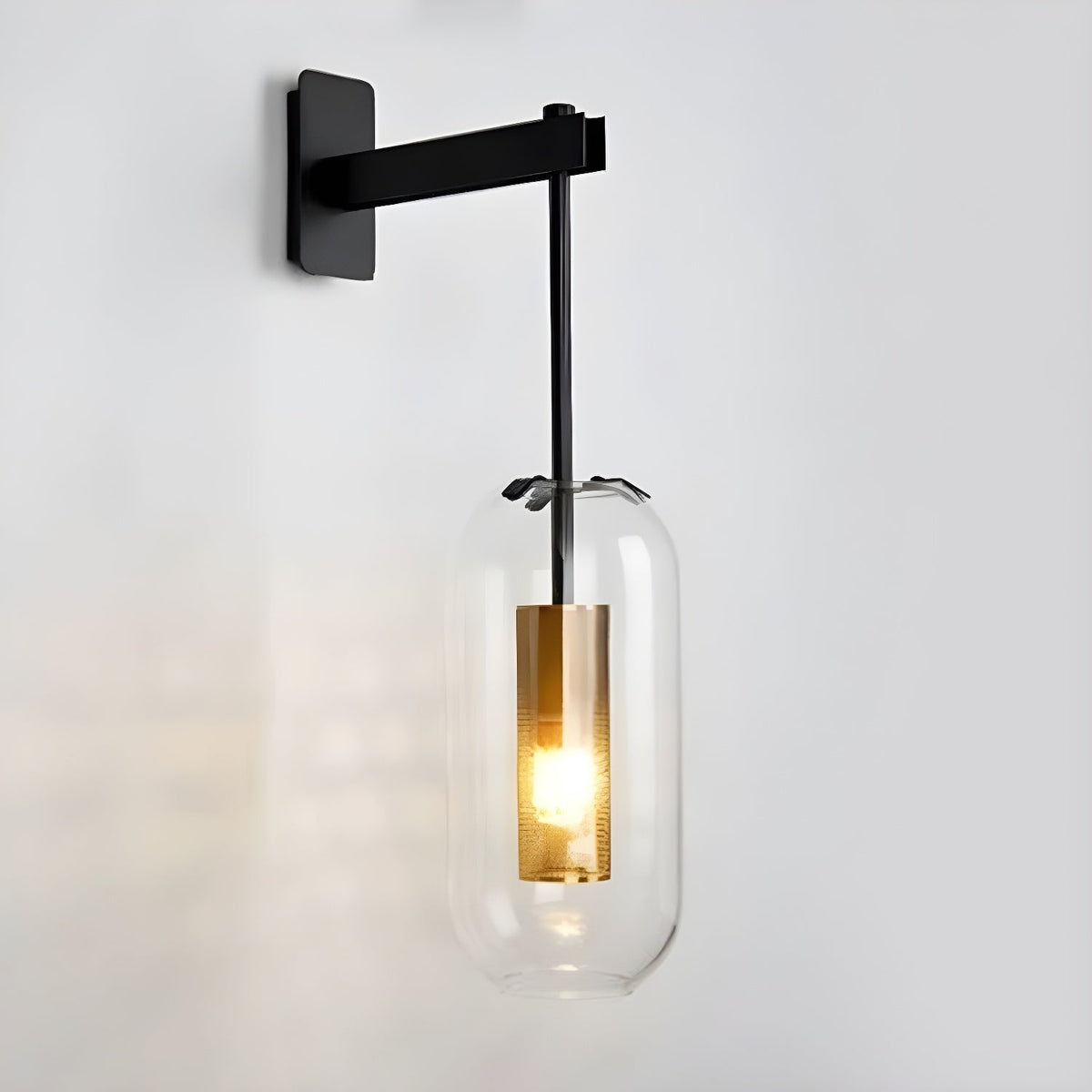 Eirinette aplique de pared Premium con vidrio nórdico