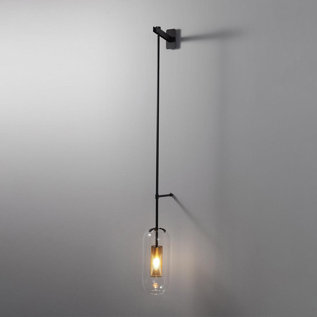 Dae aplique de pared moderno minimalista de vidrio