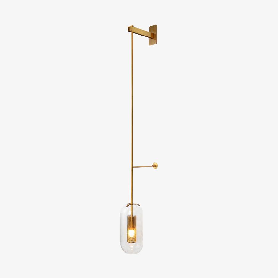 Dae aplique de pared moderno minimalista de vidrio