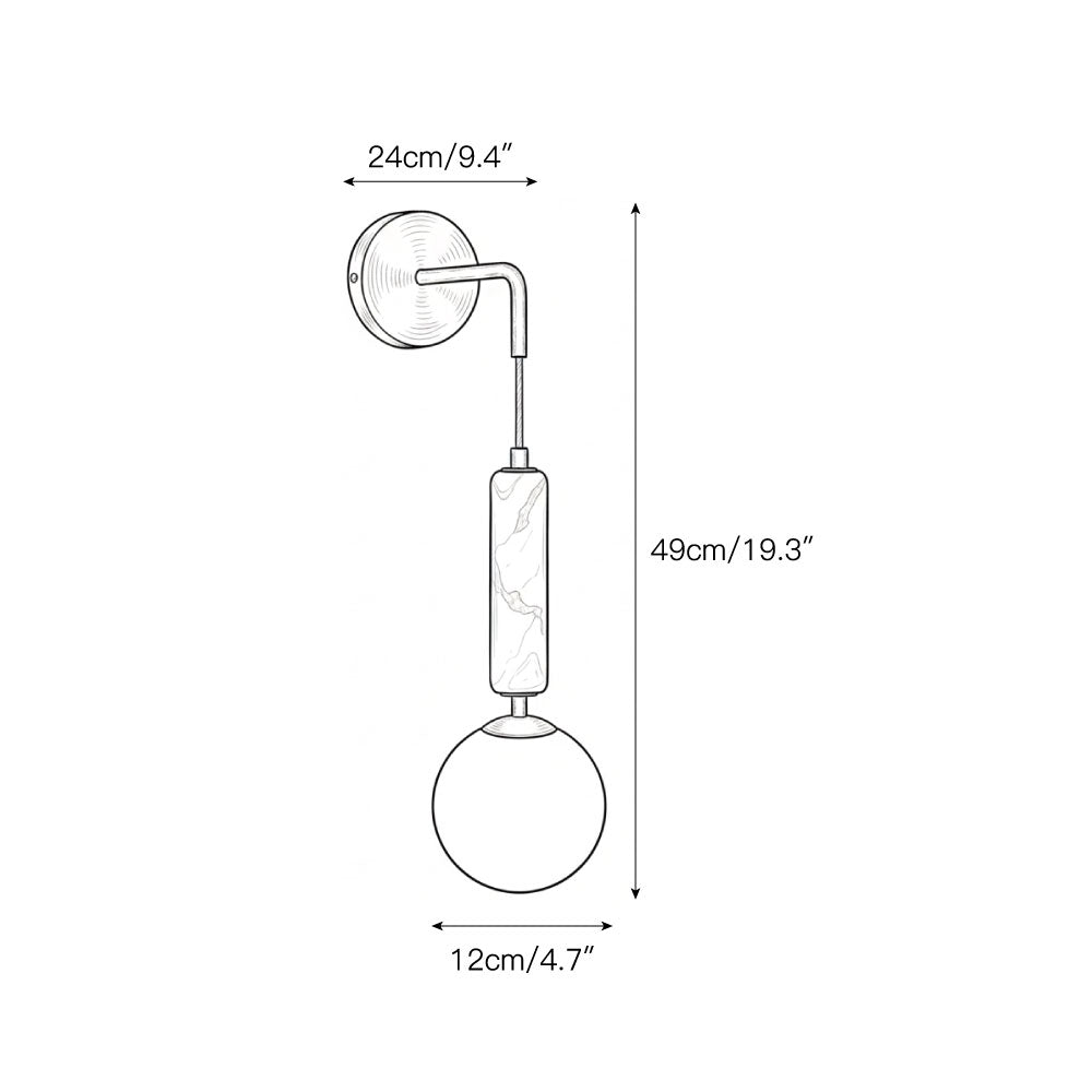 Aveneraria aplique de pared