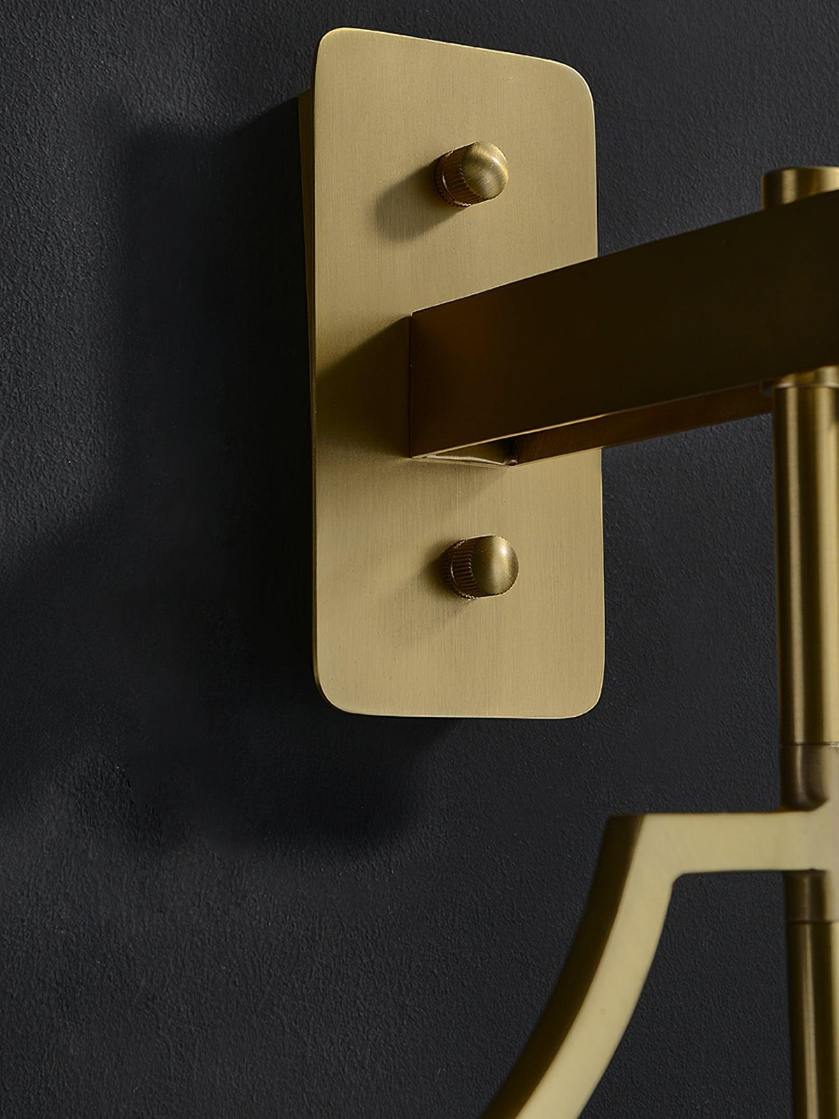 Zenith aplique de pared elegante en latón