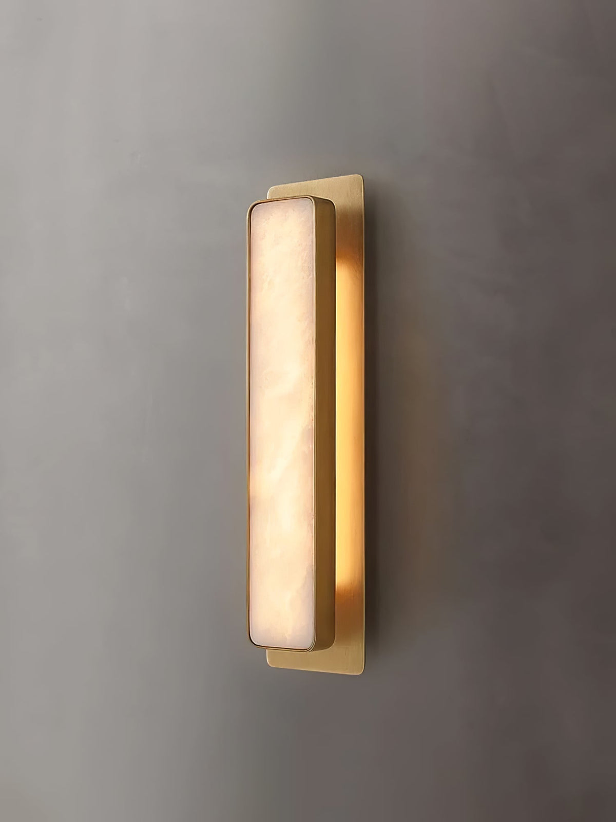 Karix aplique de pared lineal de alabastro