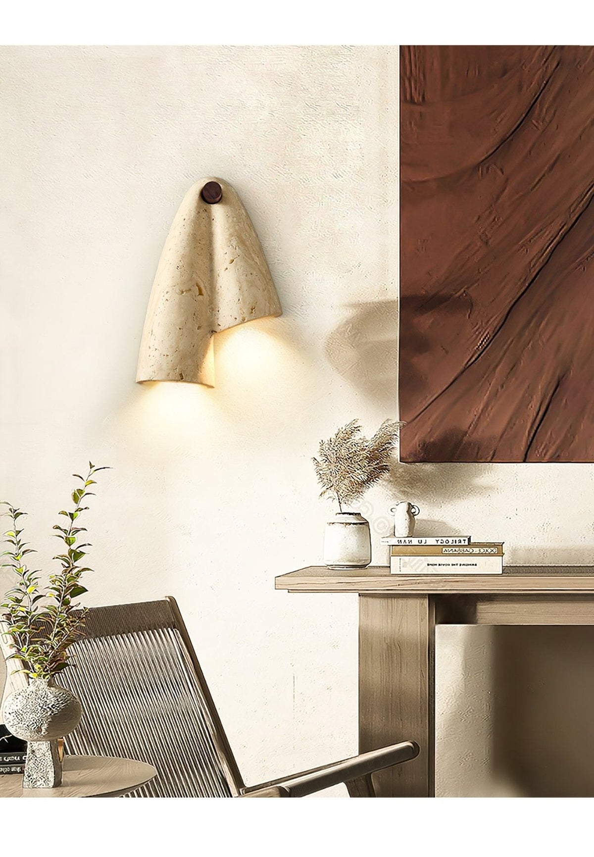 Valeliella travertino aplique de pared