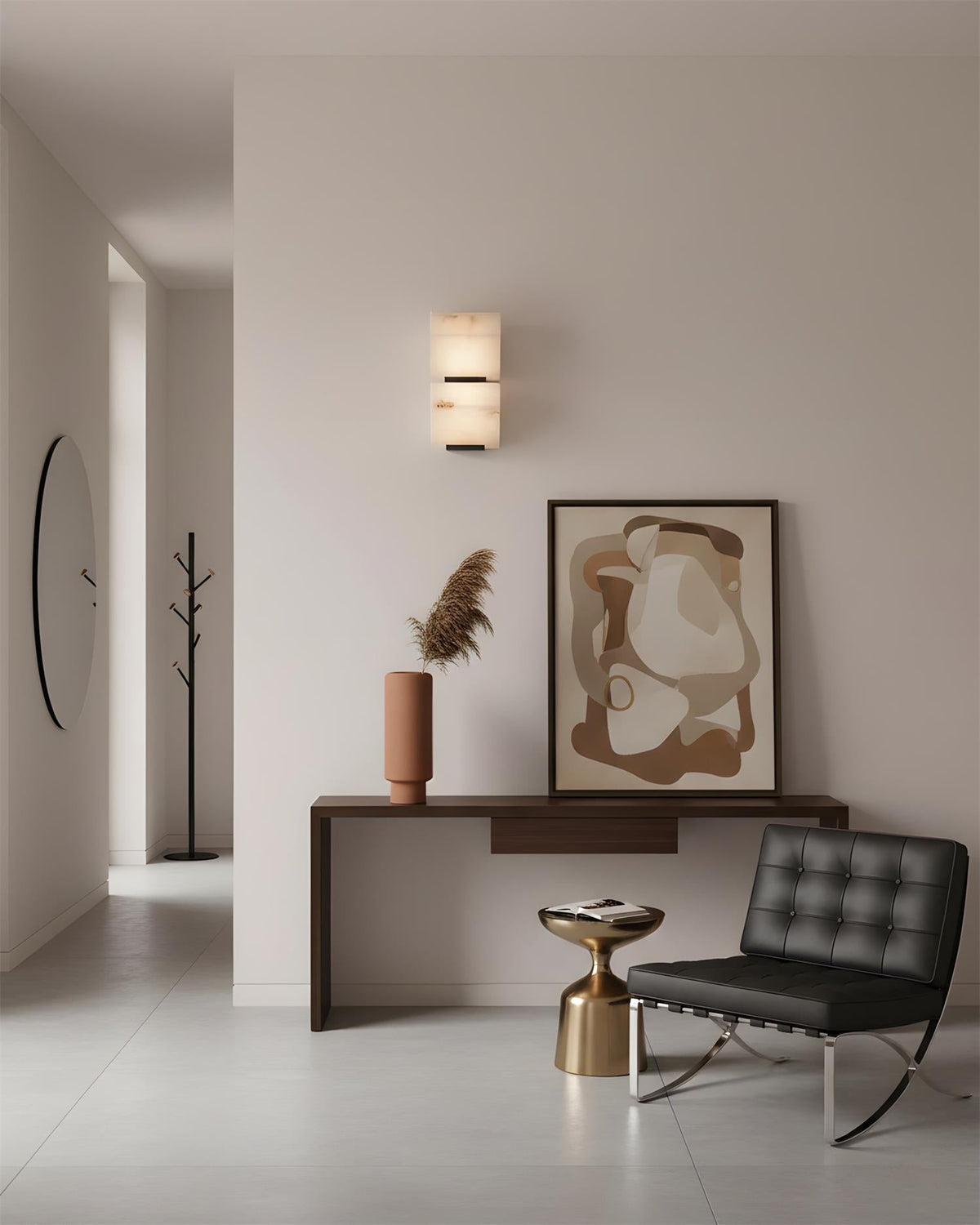 Glacier aplique de pared