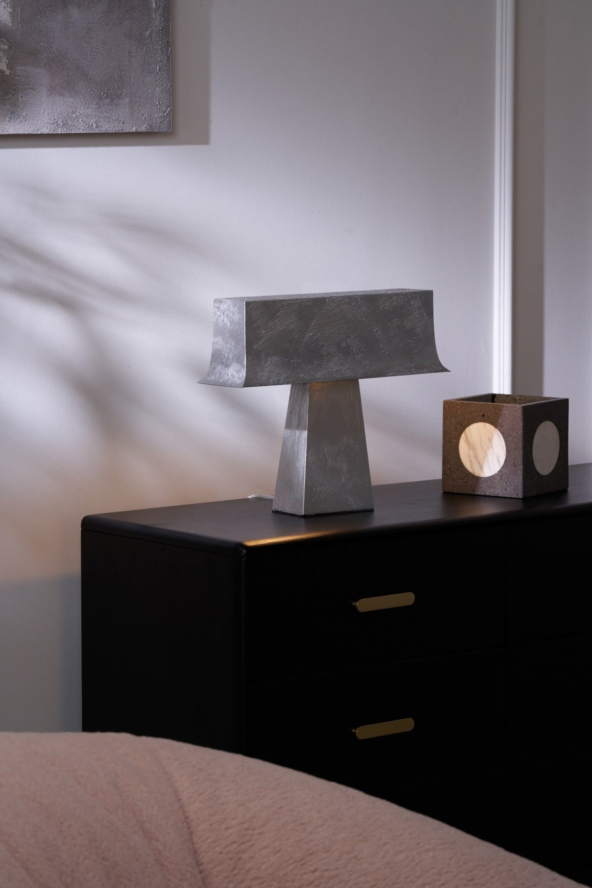Slate lámpara de mesa minimalista